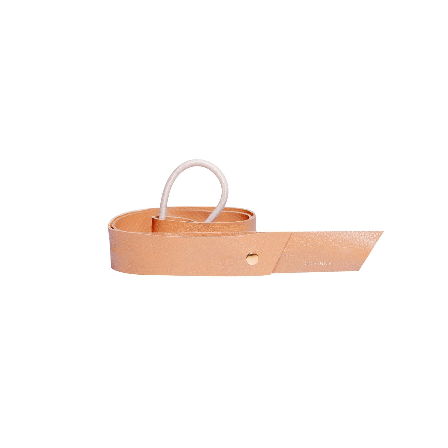 Leather Band Long Bendable Camel