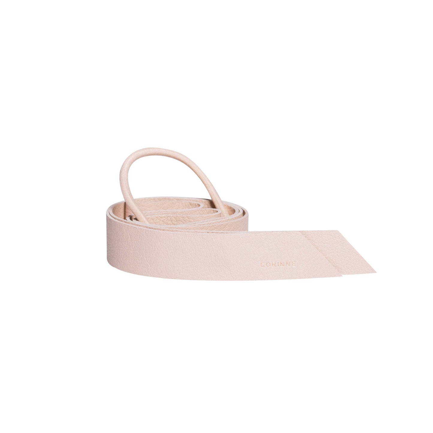 Leather Band Long Cream