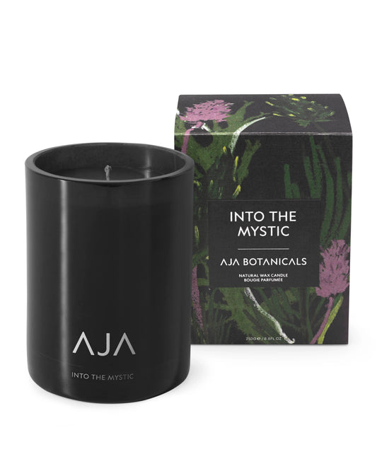 AJA Botanicals - Into The Mystic Single Candle Black 250g